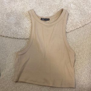 zara tank/crop top